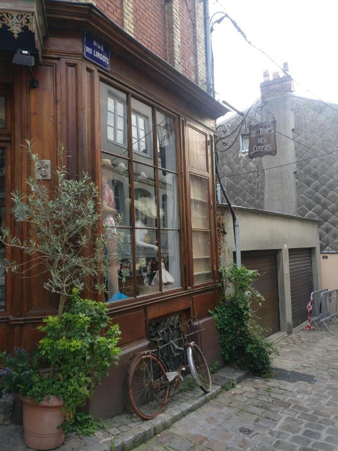 Studio Centre Historique Honfleur Exterior foto
