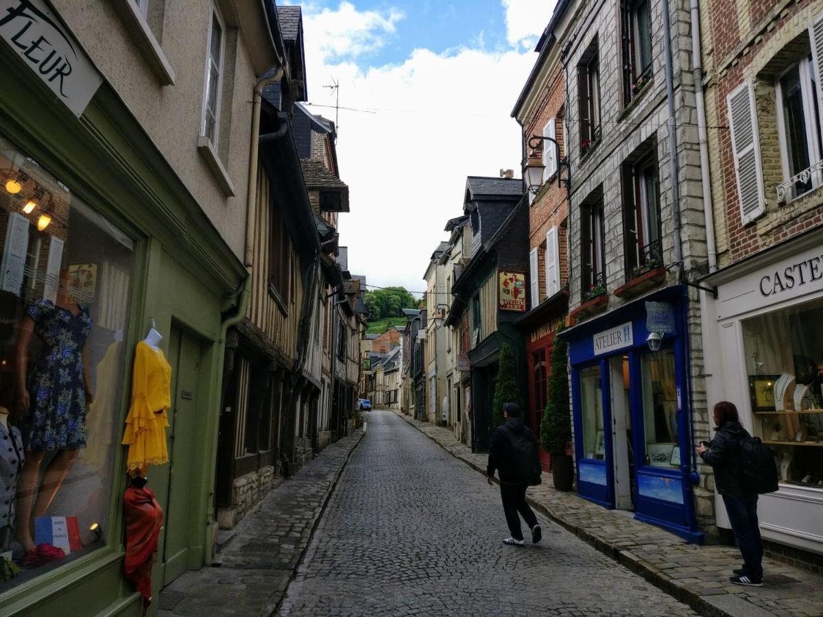 Studio Centre Historique Honfleur Exterior foto